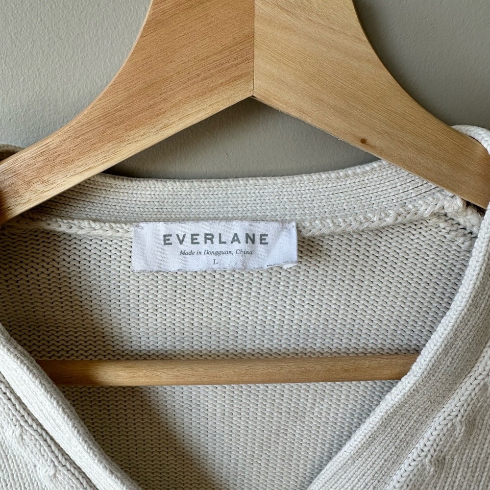 Everlane Cropped Cardigan
